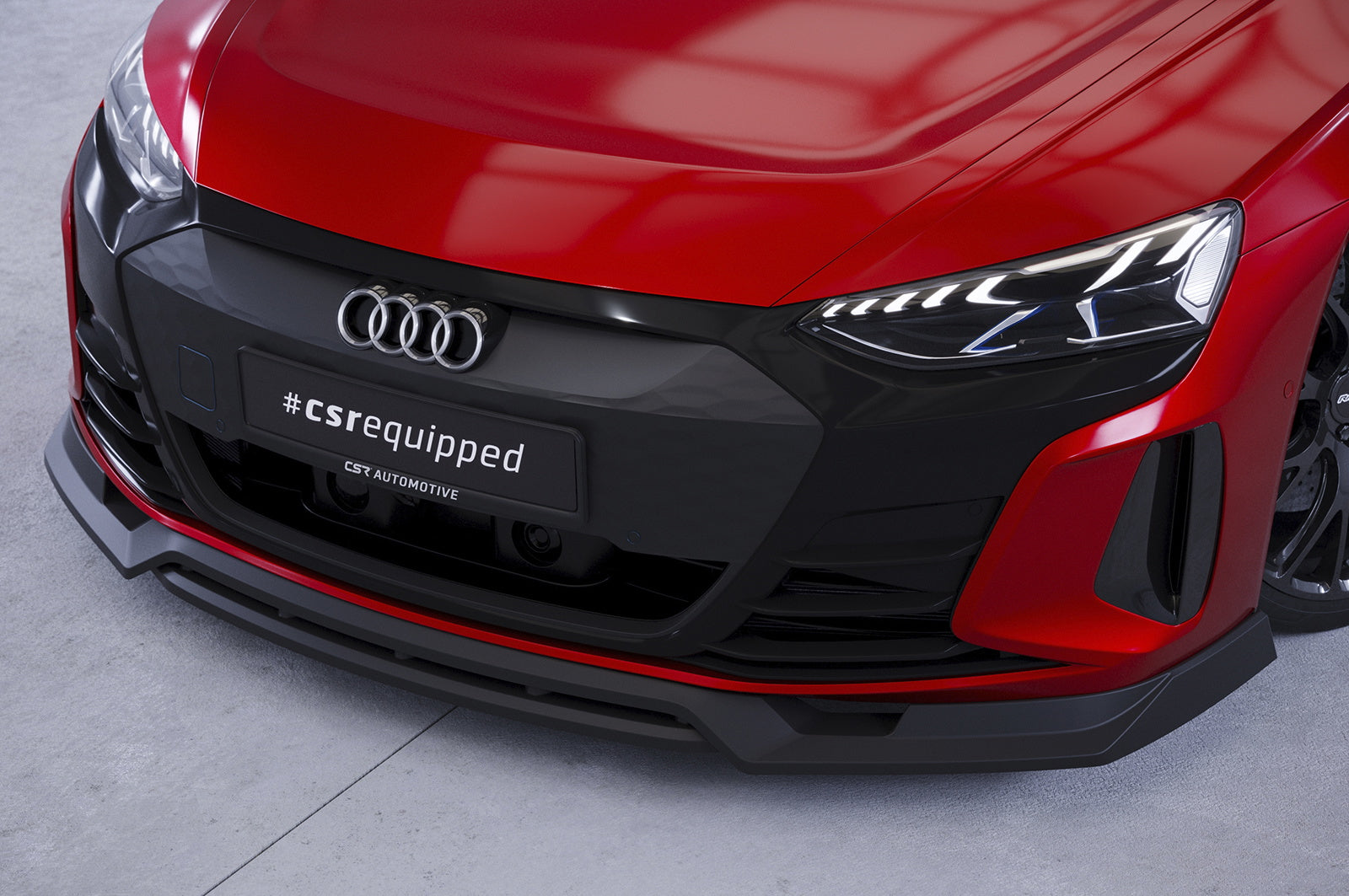 Eleron față Buză spoiler cupă cu ABE pentru Audi e-tron GT CSL707