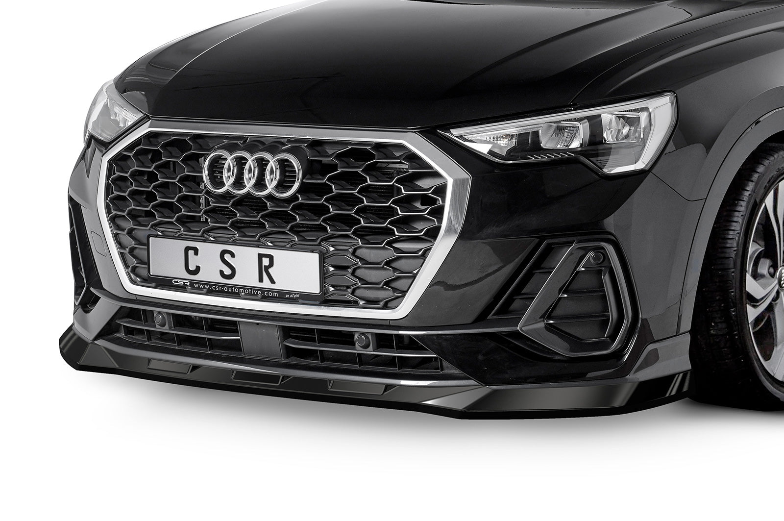 Eleron față Buză spoiler cupe cu ABE pentru Audi Q3 (Tip F3) Sportback CSL485