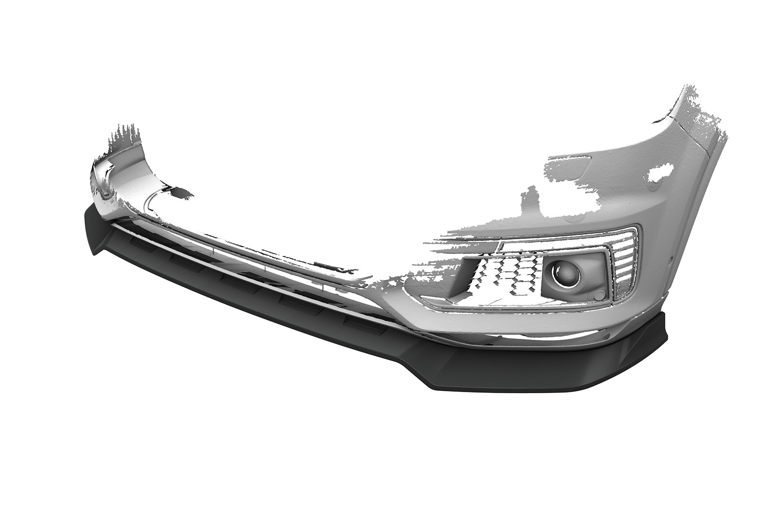 Eleron față Buză spoiler cupe cu ABE pentru Audi Q7 (4M) CSL984