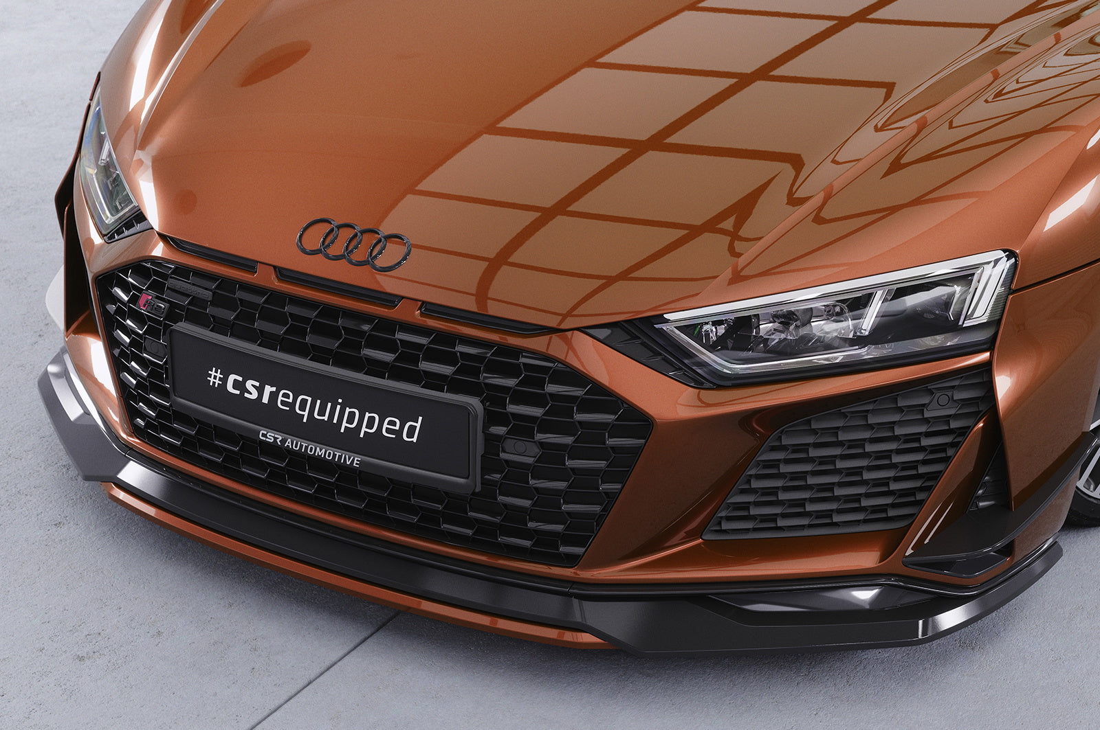 Eleron față Buză spoiler cupă cu ABE pentru Audi R8 (Tip 4S) CSL502