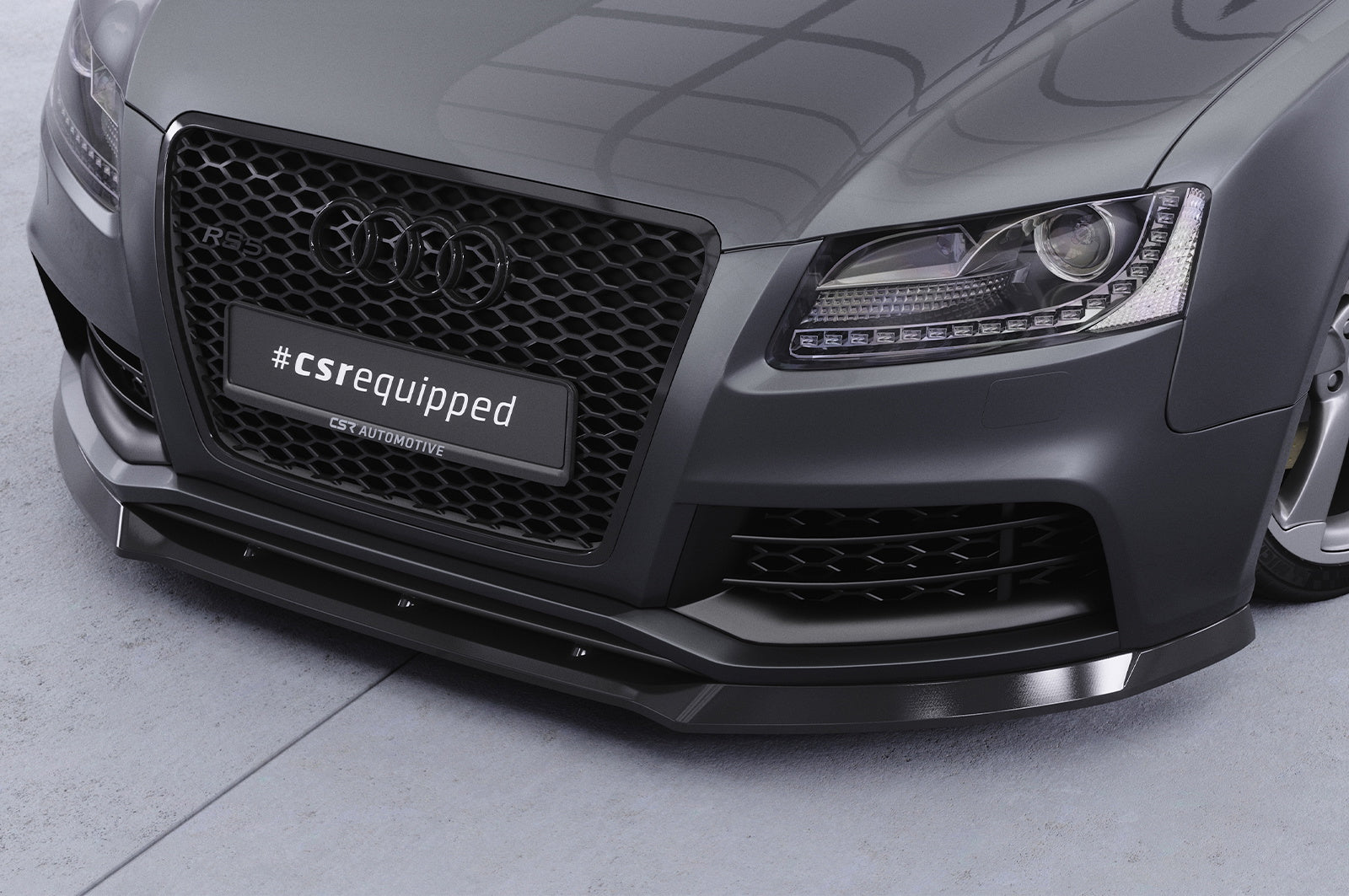 Eleron față Buză spoiler cupe cu ABE pentru Audi RS5 (8T) CSL837