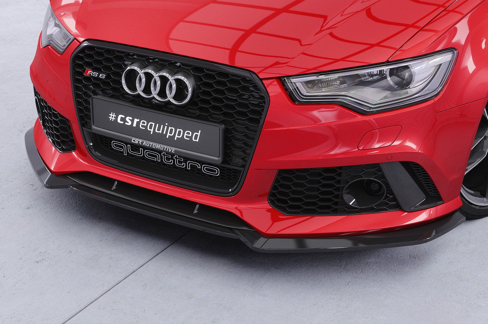 Eleron față Buză spoiler cupe cu ABE pentru Audi RS6 C7 CSL855