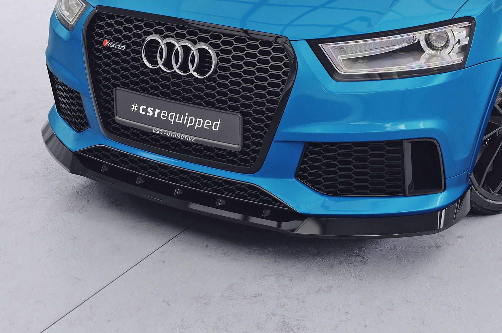 Eleron față Buză spoiler cupe cu ABE pentru Audi RSQ3 (8U) CSL879