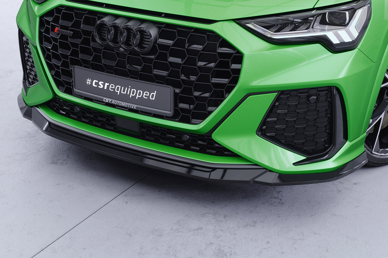 Eleron față Buză spoiler cupe cu ABE pentru Audi RSQ3 (F3) CSL838