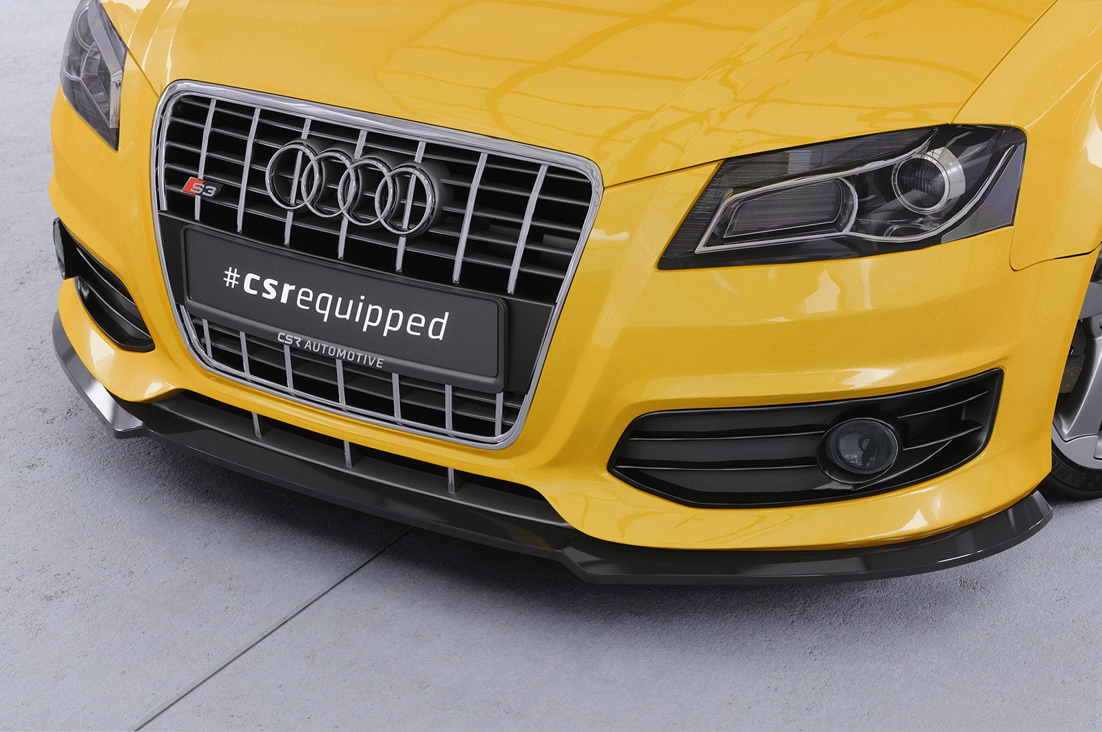 Eleron față Buză spoiler cupe cu ABE pentru Audi S3 (8P/8PA) CSL890