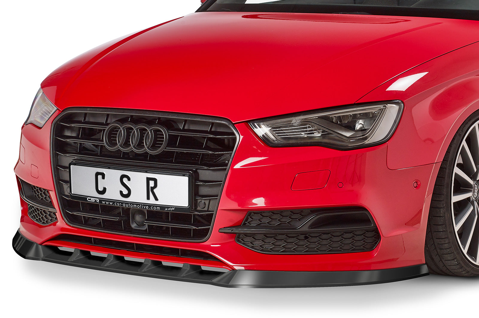 Eleron față Buză spoiler tip cupă cu ABE pentru Audi S3 / A3 8V S-Line Cabriolet / Sedan CSL453
