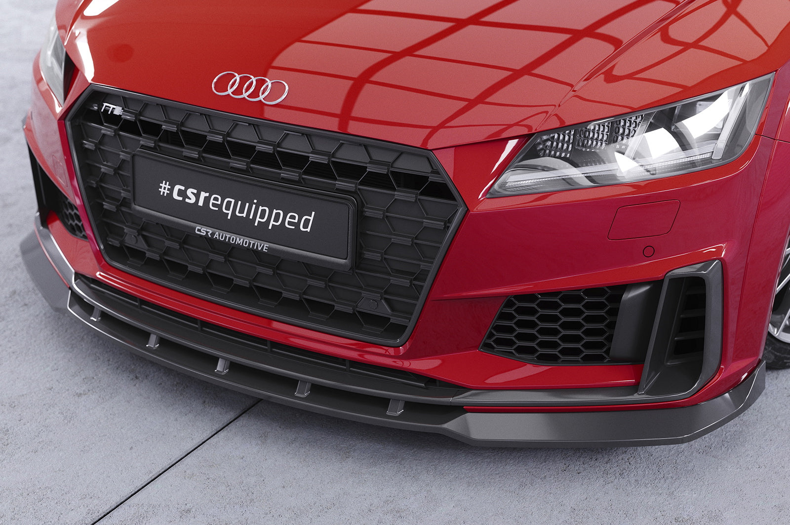 Eleron față Buză spoiler tip cupă cu ABE pentru Audi TT FV/8S S-Line / TTS FV/8S CSL739