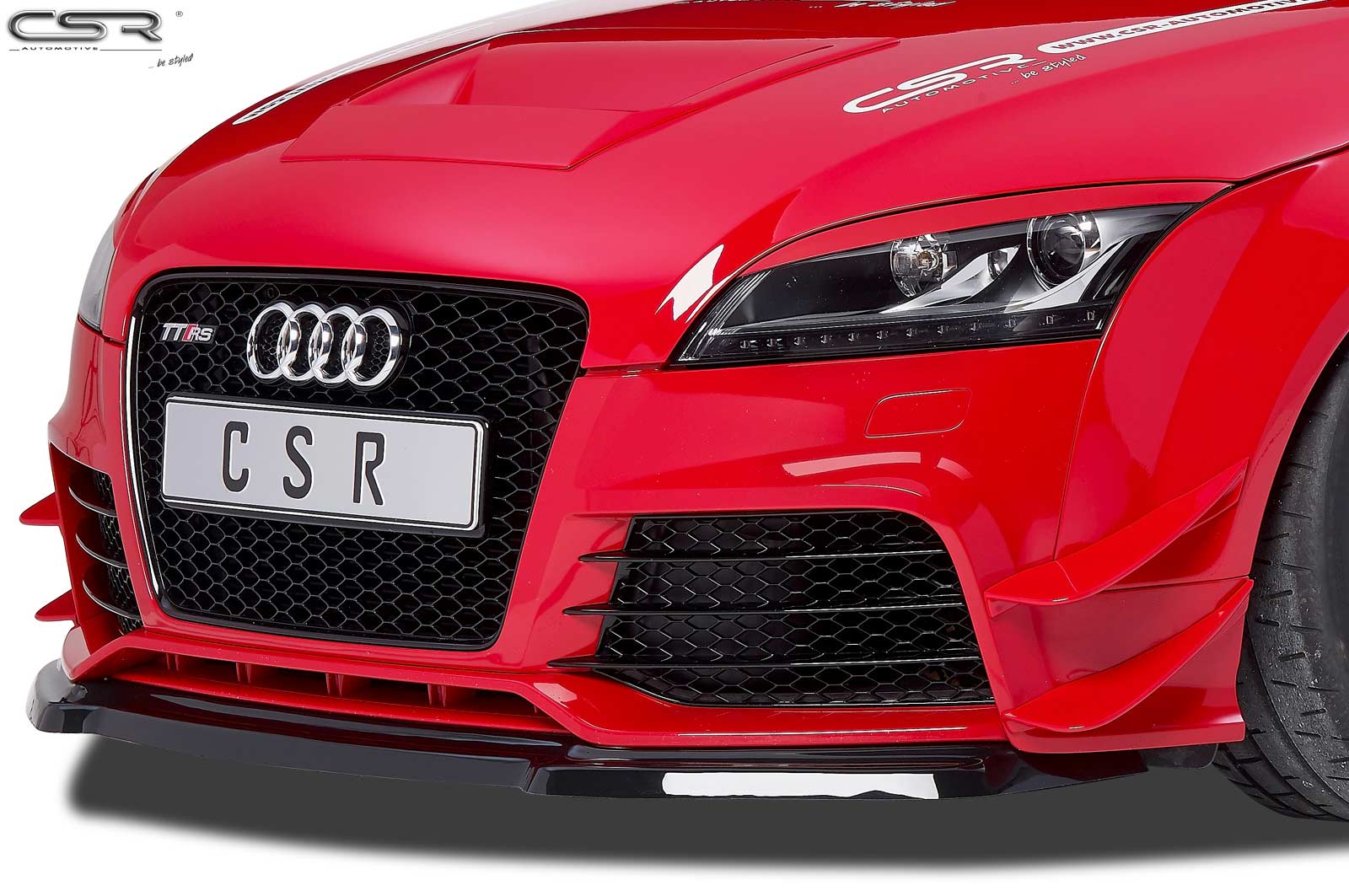 Eleron față Buză spoiler tip cupă cu ABE pentru Audi TT RS 8J CSL226