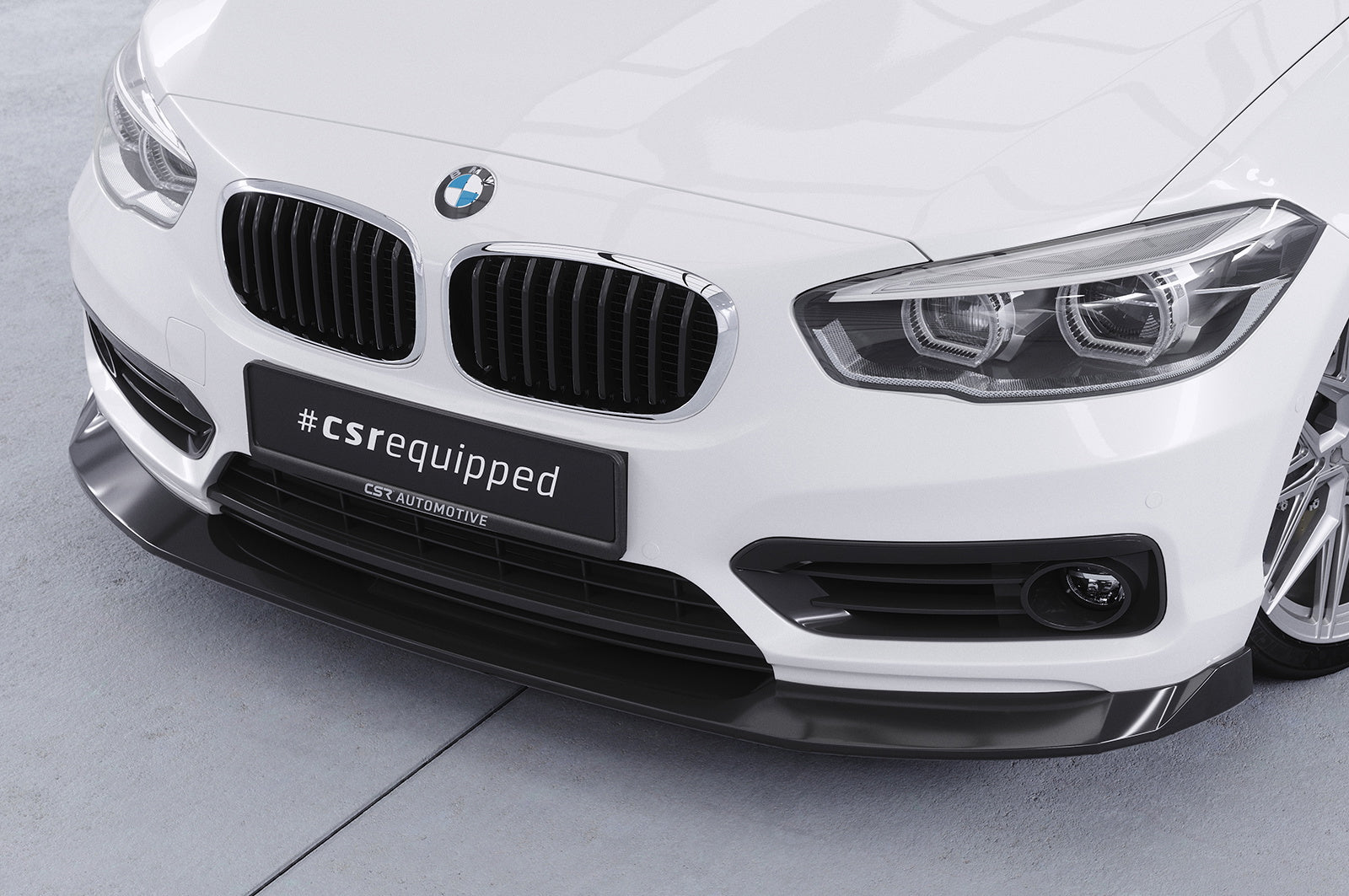 Eleron față Buză spoiler cupe cu ABE pentru BMW Seria 1 F20/F21 LCI CSL639
