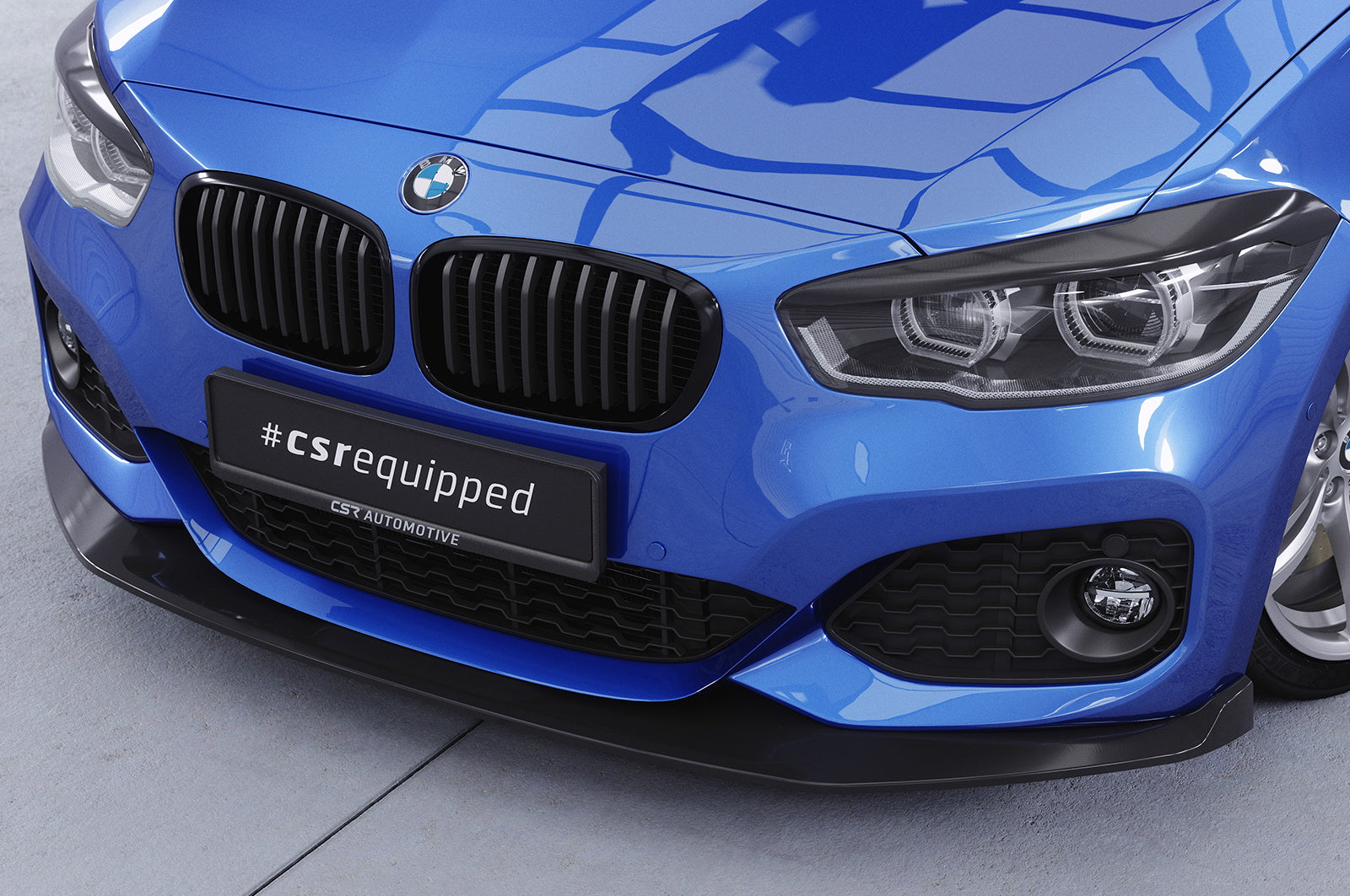 Eleron față Buză spoiler tip cupă cu ABE pentru BMW Seria 1 F20/F21 Pachet M CSL356