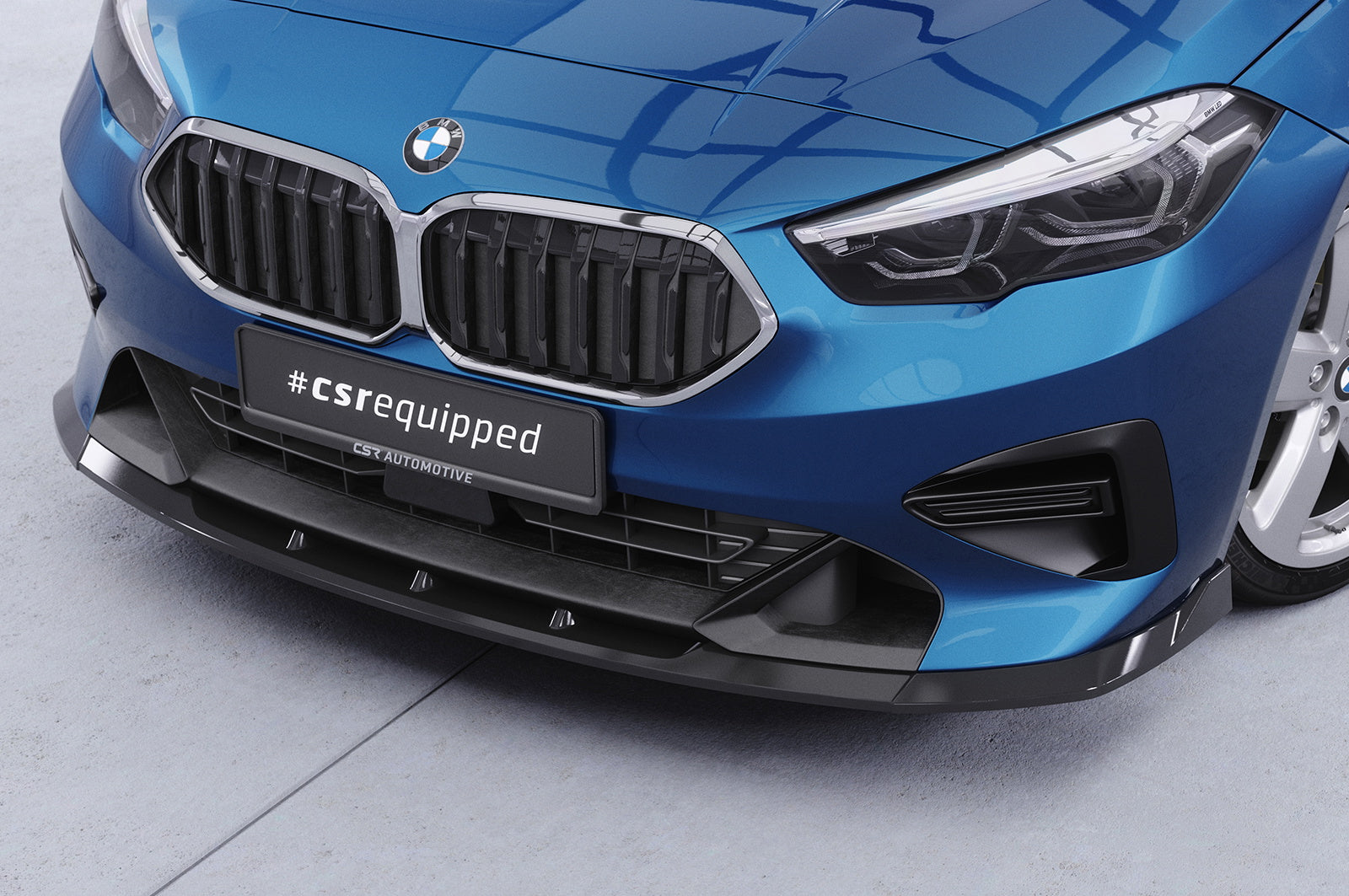 Eleron față Buză spoiler cupă cu ABE pentru BMW Seria 2 F44 CSL891