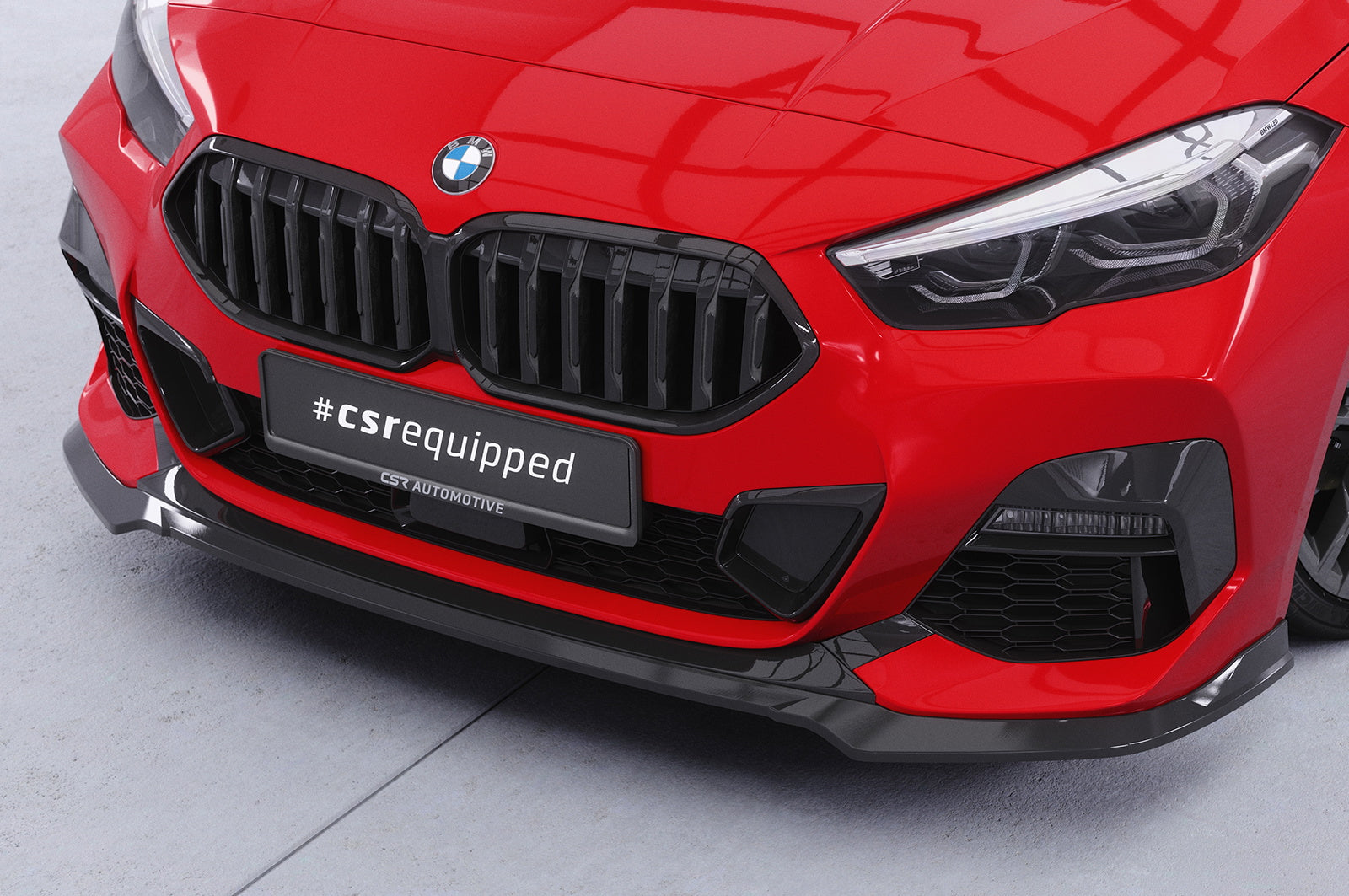 Eleron față Buză spoiler cupe cu ABE pentru BMW Seria 2 (F44) M-Sport / M235 CSL593