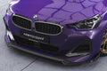 Eleron față Buză spoiler tip cupă cu ABE pentru BMW Seria 2 G42 Pachet M/M240i CSL716