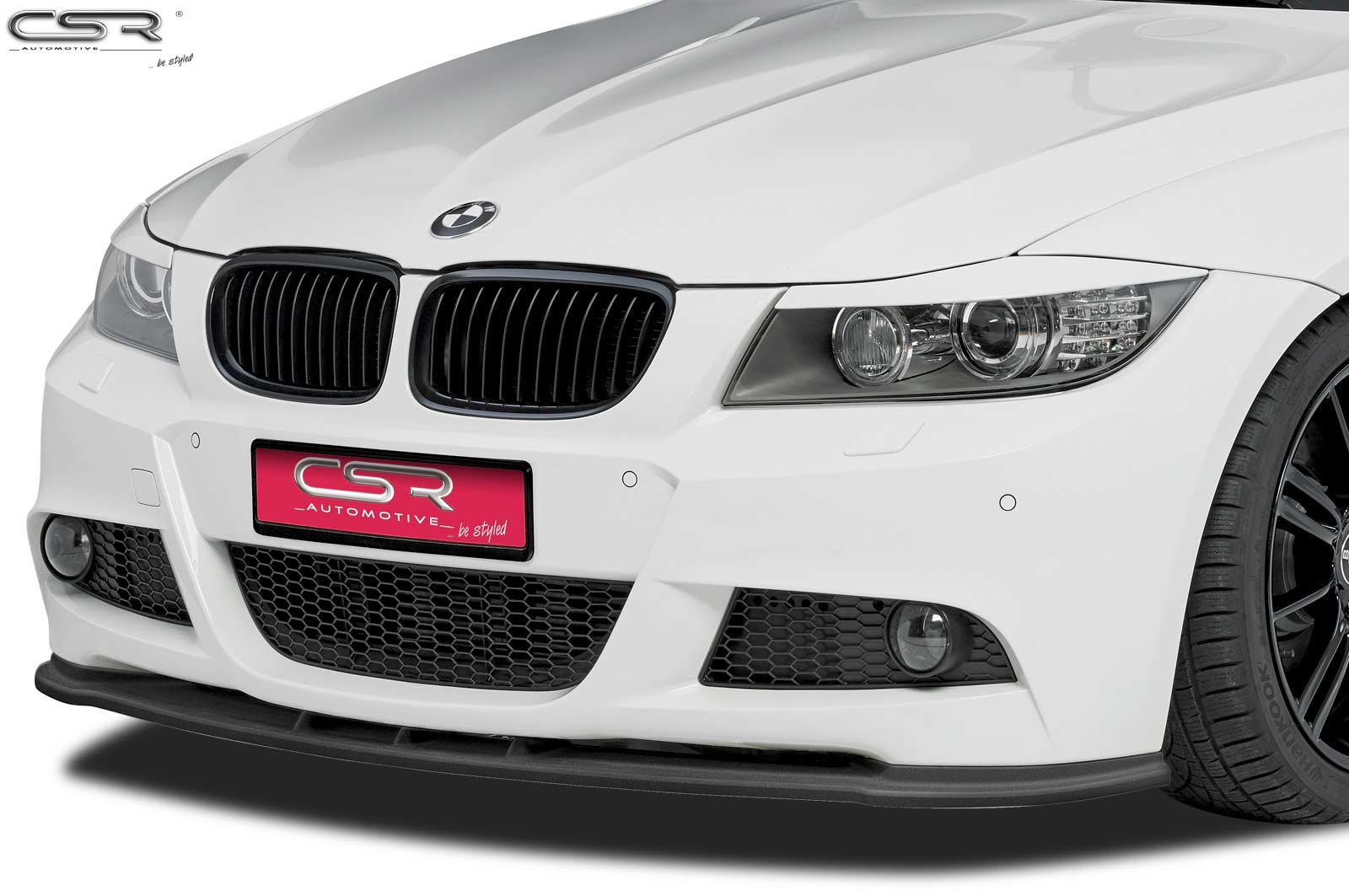 Eleron față Buză spoiler tip cupă cu ABE pentru BMW Seria 3 E90 / E91 LCI Pachet M CSL168