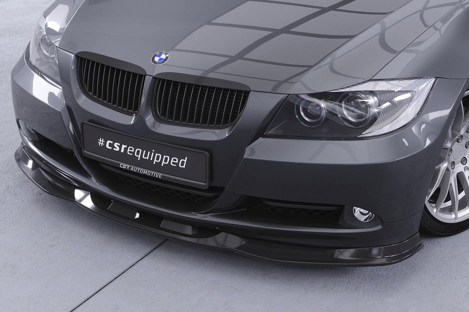 Eleron față Buză spoiler tip cupă cu ABE pentru BMW Seria 3 (E90/E91) Sedan și Touring CSL536