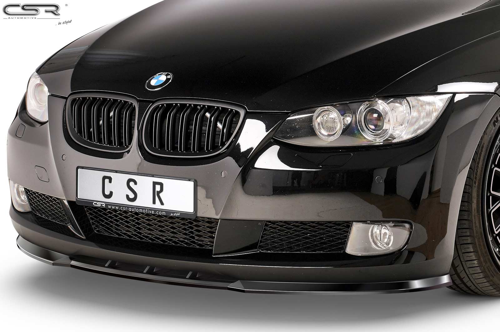 Eleron față Buză spoiler cupe cu ABE pentru BMW Seria 3 E92 / E93 CSL013