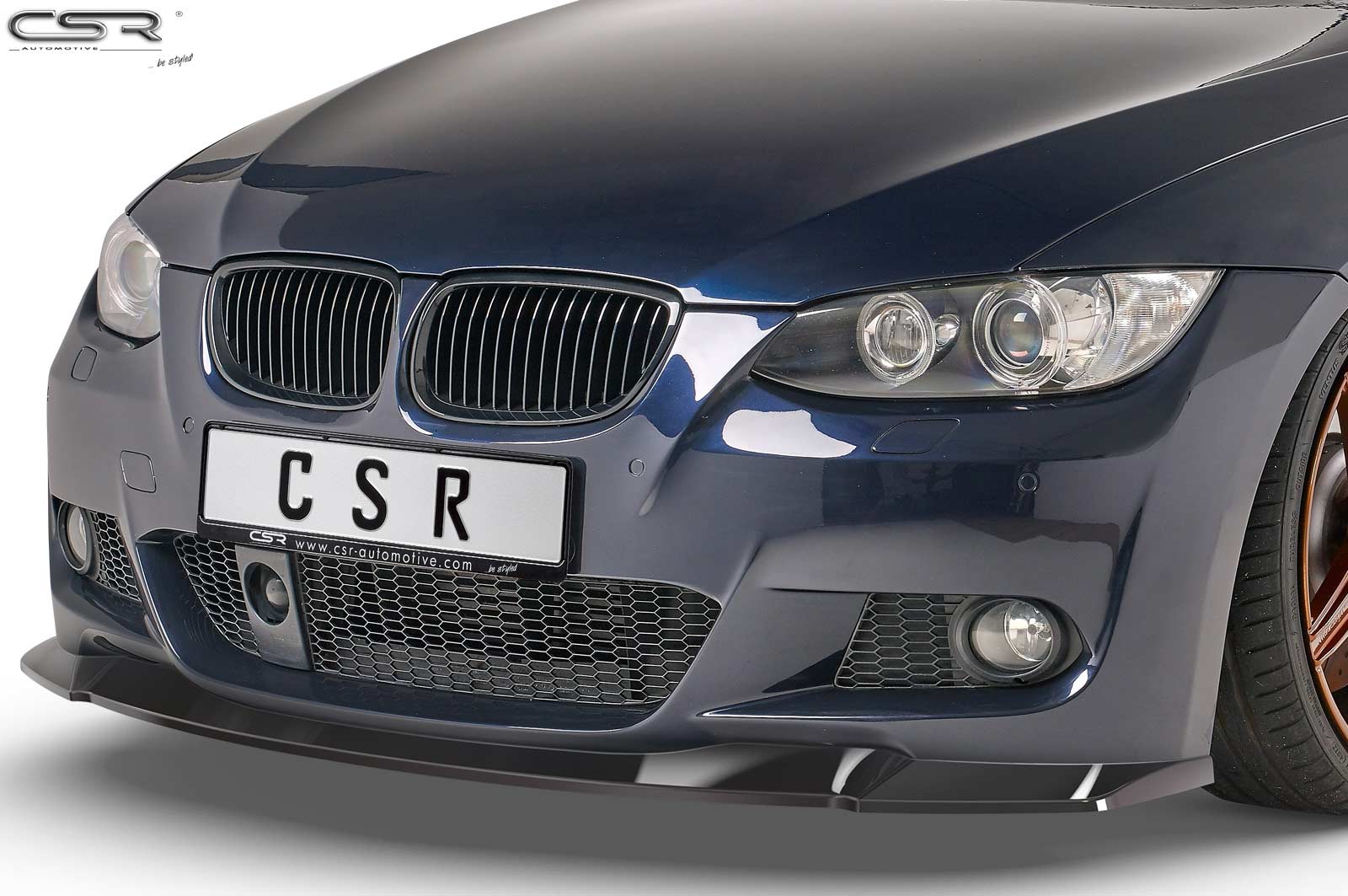 Eleron față Buză spoiler tip cupă cu ABE pentru BMW Seria 3 E92 / E93 Pachet M CSL418