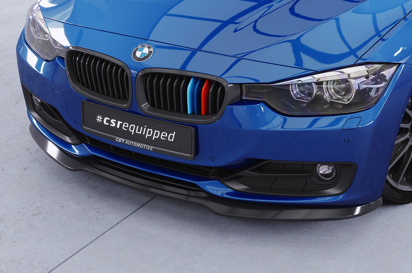 Eleron față Buză spoiler cupe cu ABE pentru BMW Seria 3 (F30 / F31) CSL506