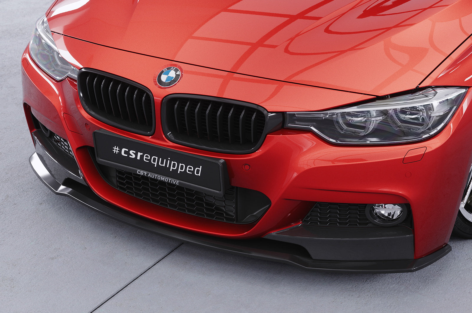 Eleron față Buză spoiler cupe cu ABE pentru BMW Seria 3 F30 / F31 CSL871