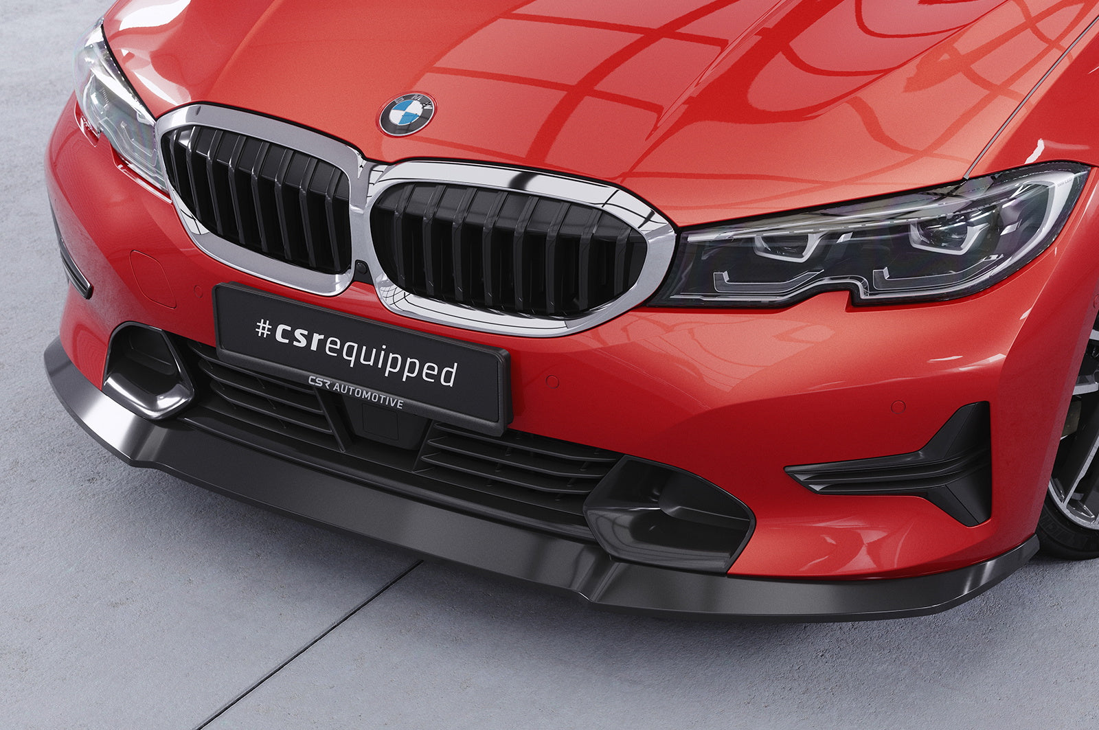 Eleron față Buză spoiler tip cupă cu ABE pentru BMW Seria 3 (G20/G21) Sedan și Touring CSL526