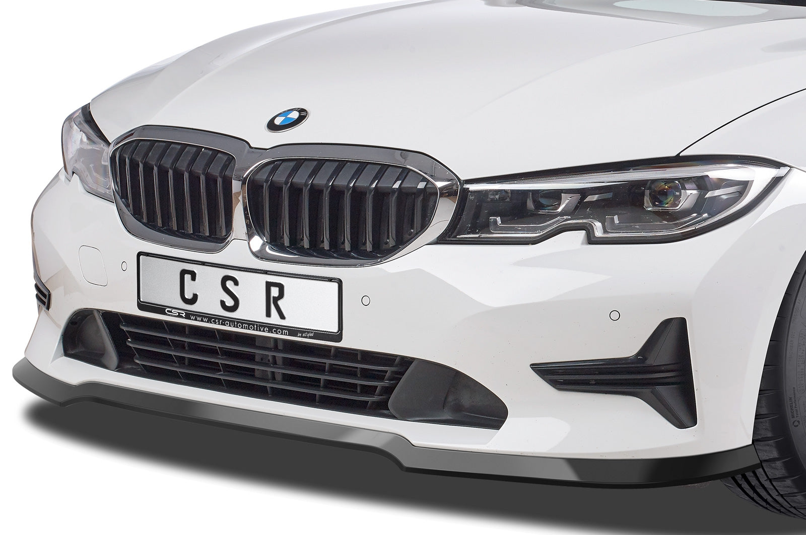 Eleron față Buză spoiler tip cupă cu ABE pentru BMW Seria 3 G20 Sedan / G21 Touring CSL444