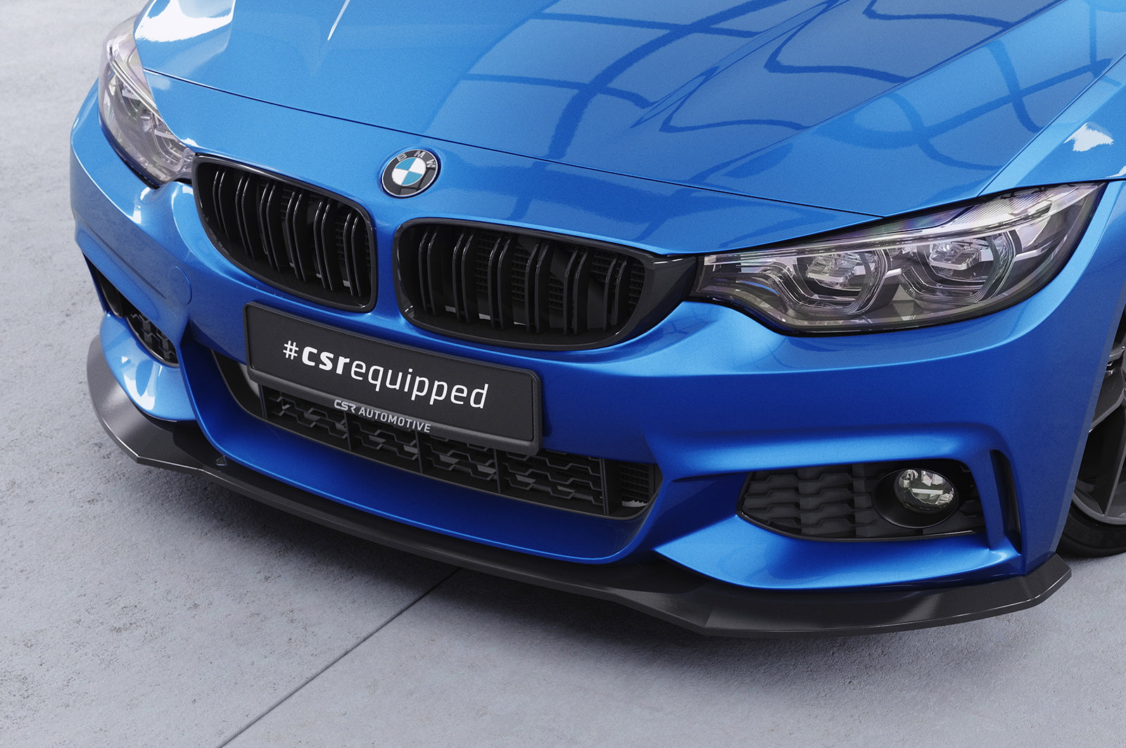 Eleron față Buză spoiler tip cupă cu ABE pentru BMW Seria 4 (F32/F33/F36) Pachet M CSL736
