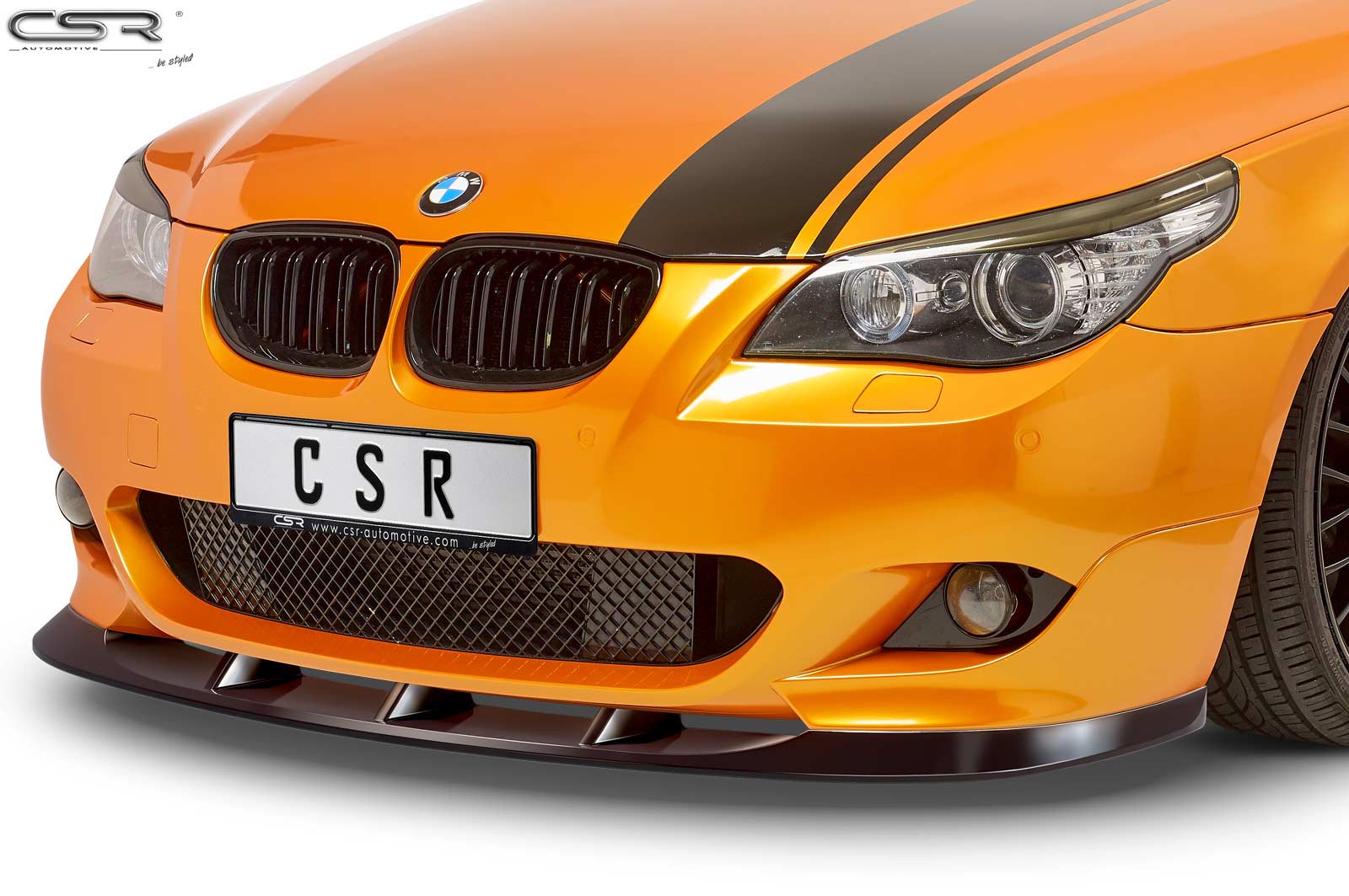 Eleron față Buză spoiler cupe cu ABE pentru BMW Seria 5 E60 / E61 CSL361