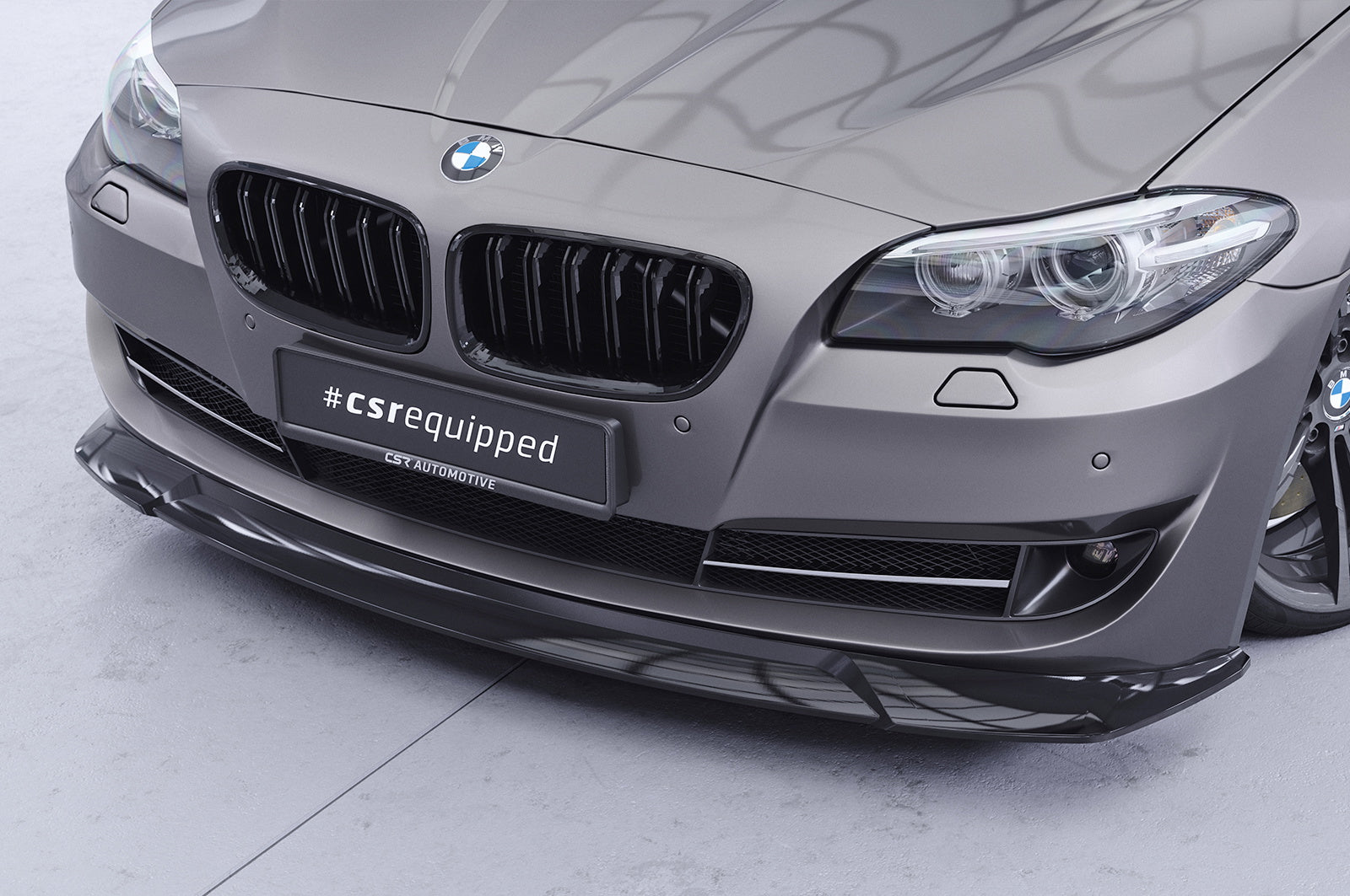 Eleron față Buză spoiler cupe cu ABE pentru BMW Seria 5 F10 / F11 CSL421