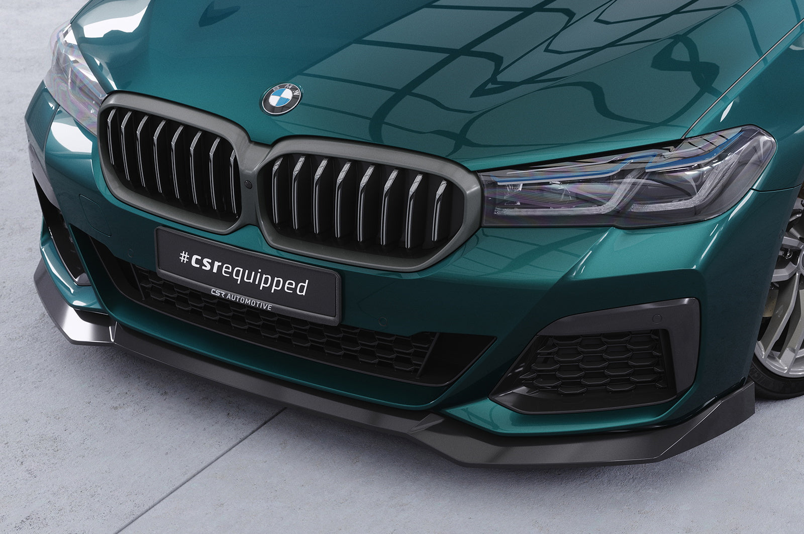 Eleron față Buză spoiler tip cupă cu ABE pentru BMW Seria 5 G30/G31 Pachet M LCI CSL646