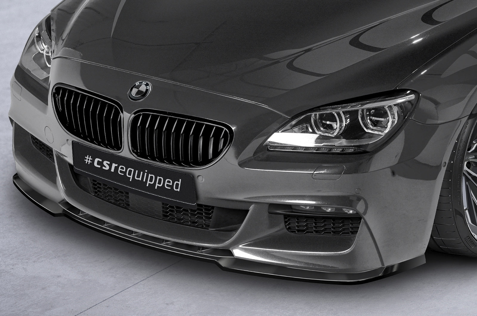 Eleron față Buză spoiler cupe cu ABE pentru BMW Seria 6 F12/F13/F06 CSL598