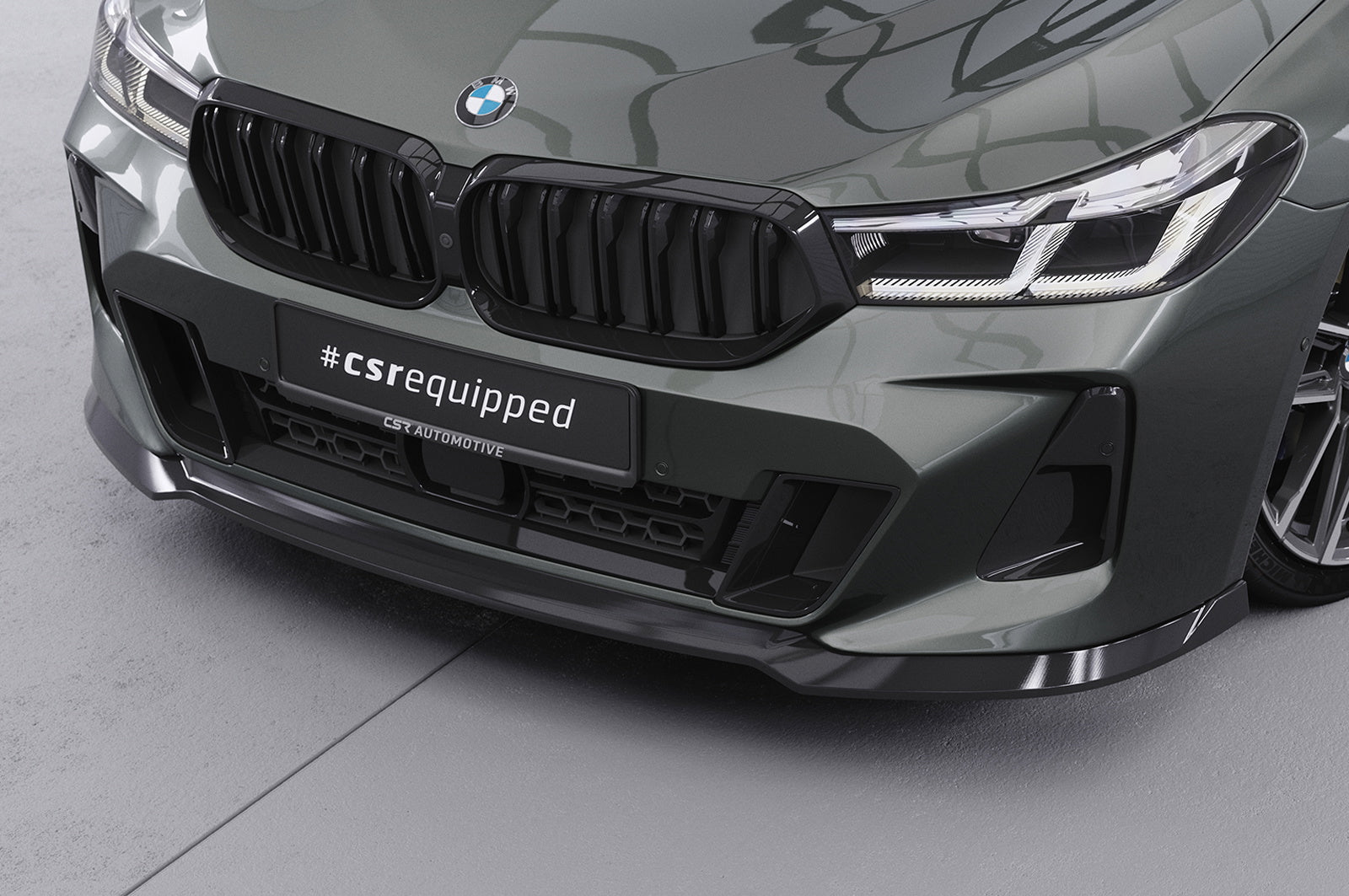 Eleron față Buză spoiler tip cupă cu ABE pentru BMW Seria 6 (G32) Pachet M CSL669