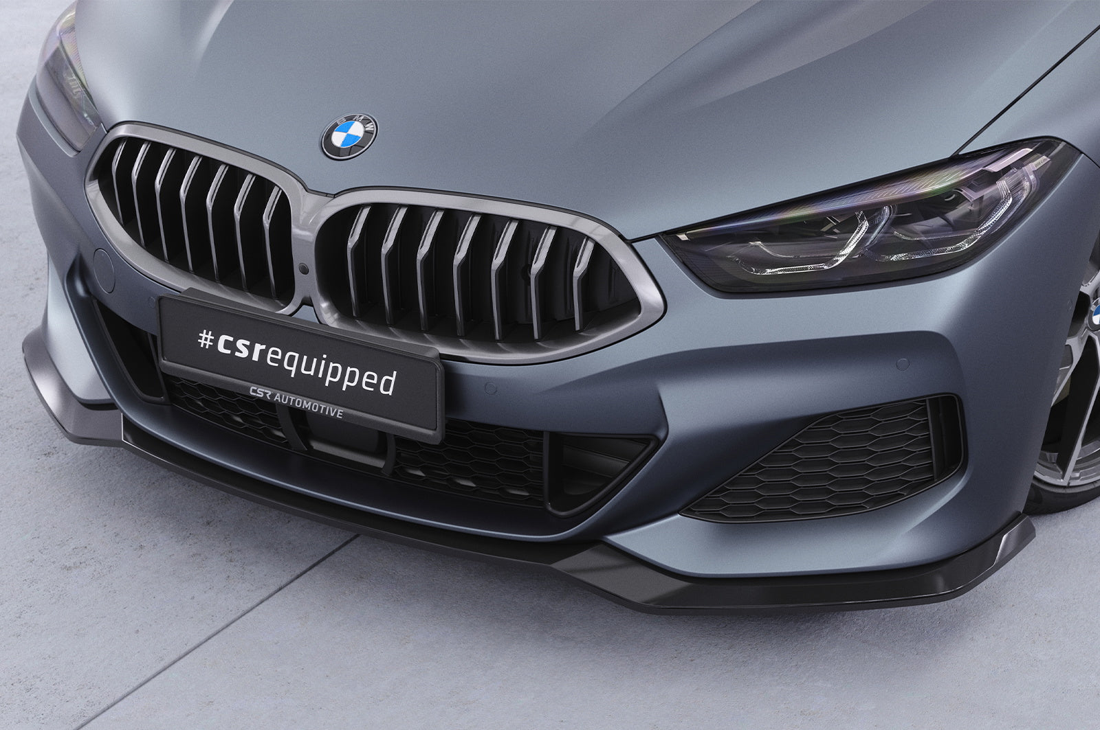 Eleron față Buză spoiler cupe cu ABE pentru BMW Seria 8 G14, G15, G16 CSL858