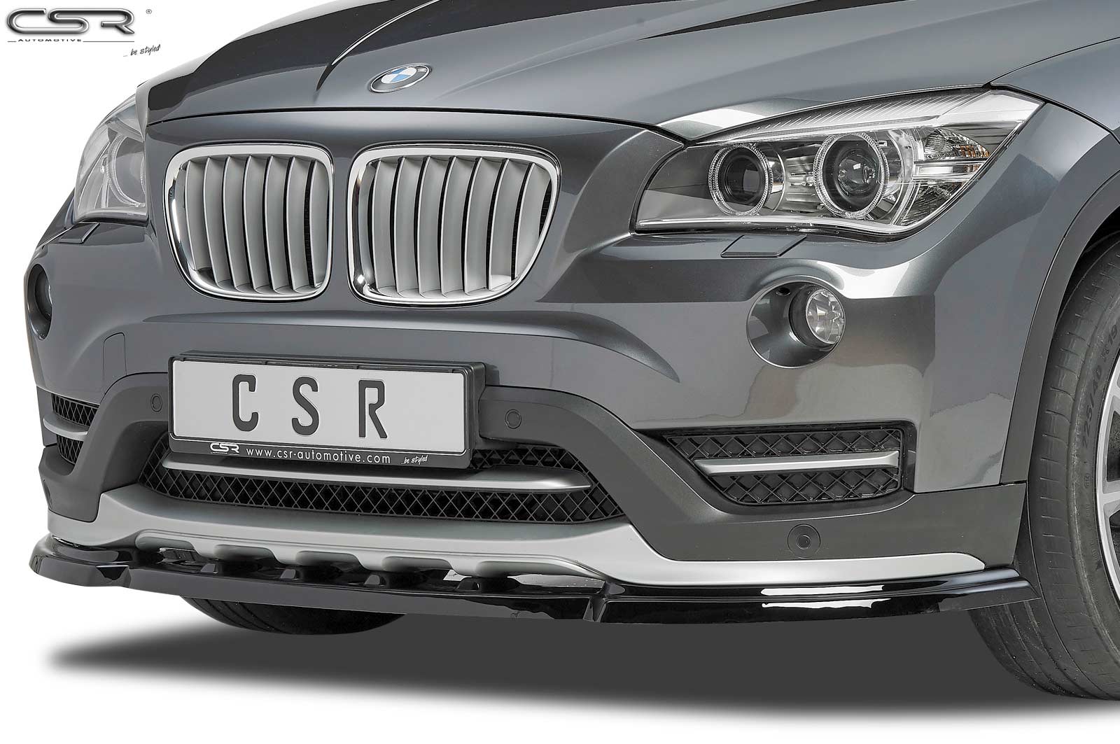 Eleron față Buză spoiler cupe cu ABE pentru BMW X1 E84 CSL197