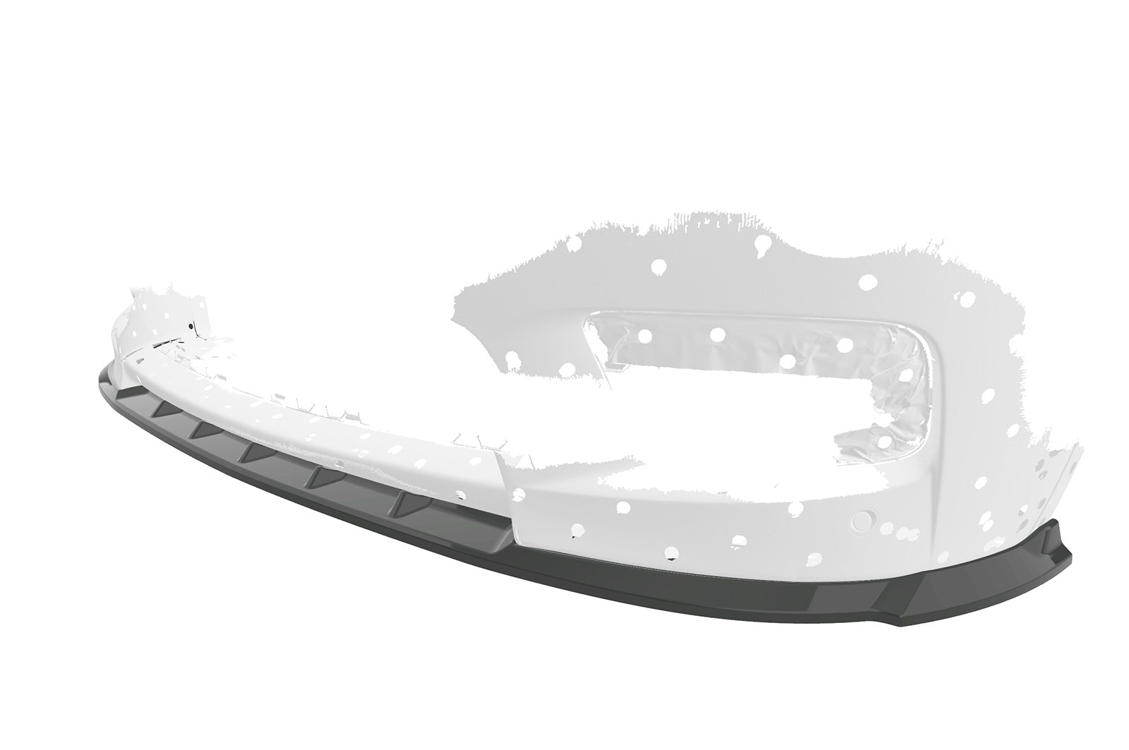 Eleron față Buză spoiler cupe cu ABE pentru BMW X1 E84 Pachet M CSL547