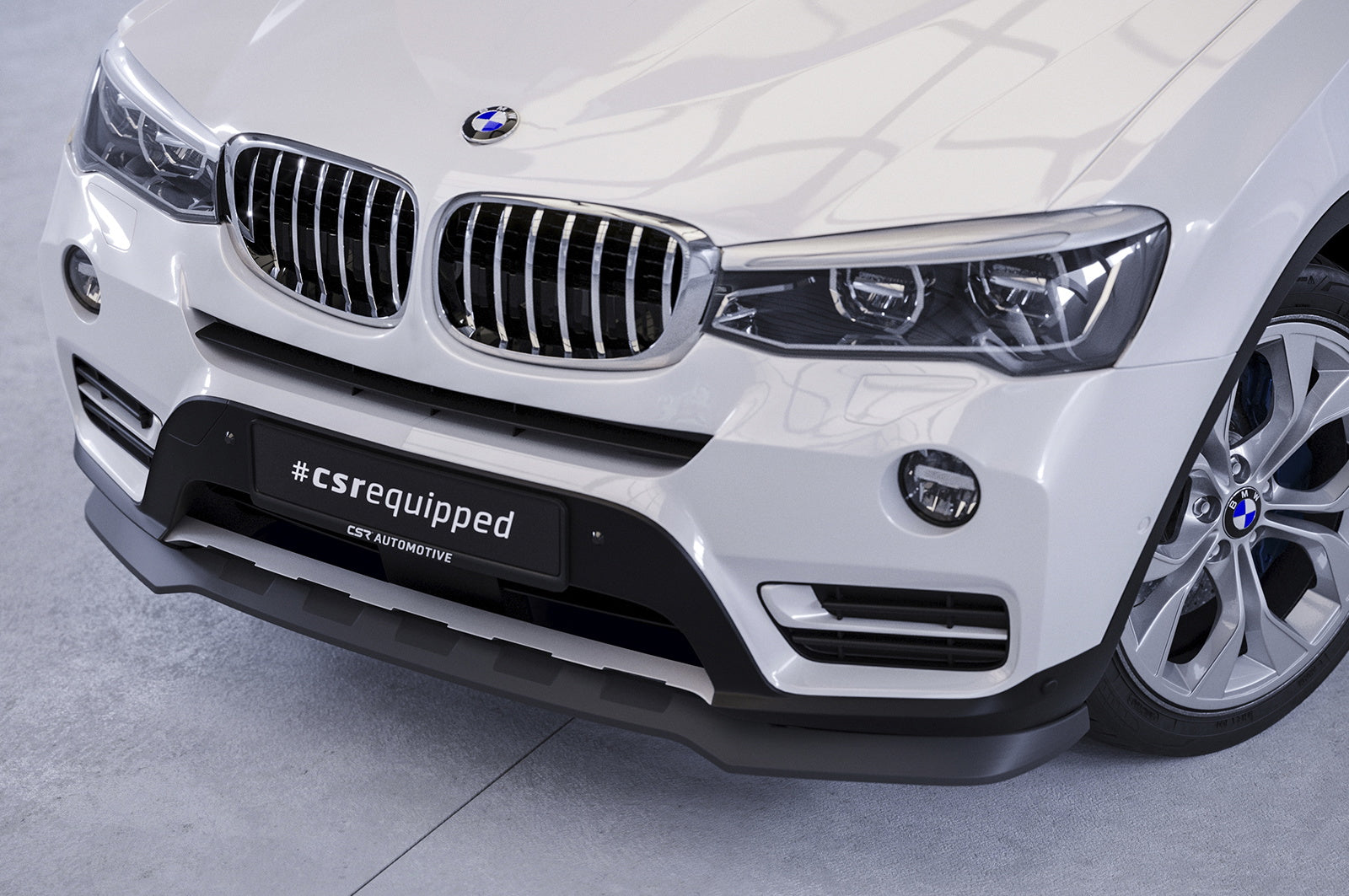 Eleron față Buză spoiler cupe cu ABE pentru BMW X3 (F25) LCI CSL532