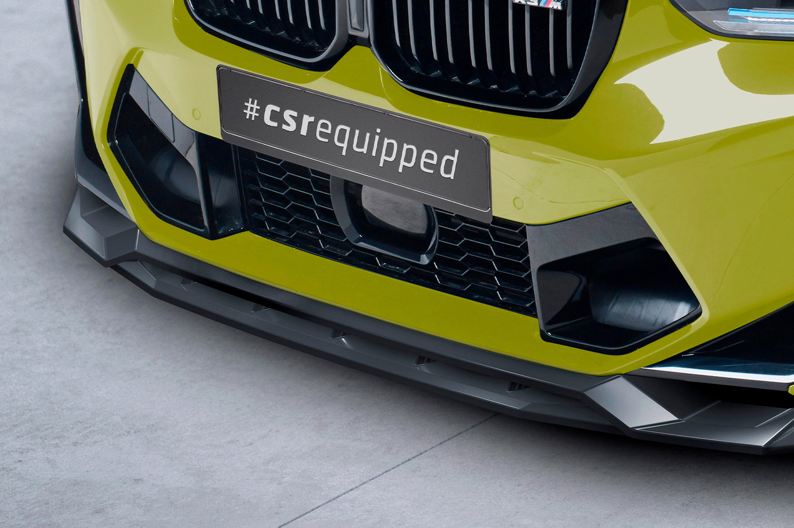 Eleron față Buză spoiler cupe cu ABE pentru BMW X3 (F97) CSL678
