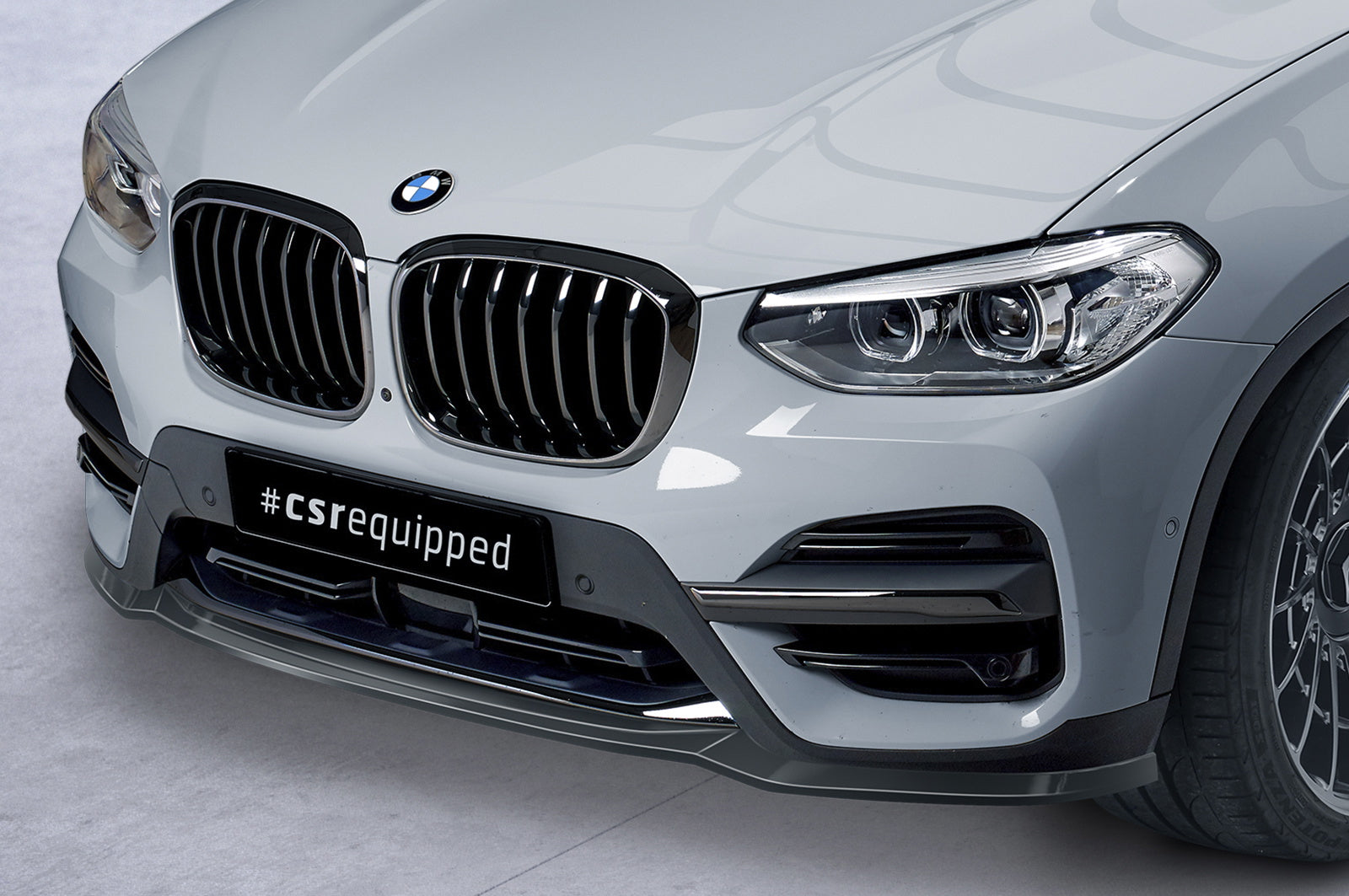 Eleron față Buză spoiler cupă cu ABE pentru BMW X3 G01 CSL581