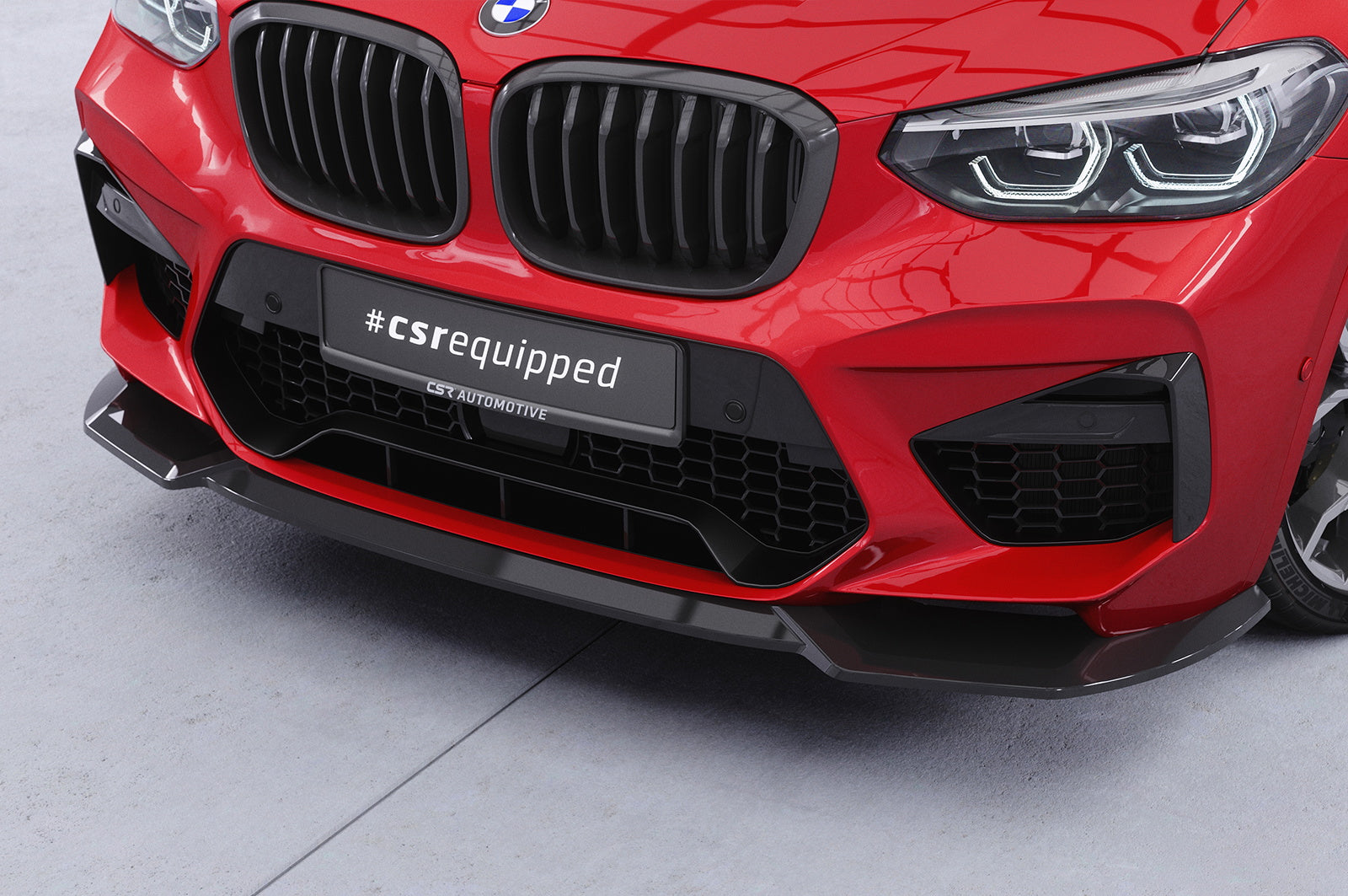 Eleron față Buză spoiler cupe cu ABE pentru BMW X3 M F97 / X4 M F98 CSL956
