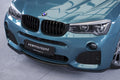 Eleron față Buză spoiler cupe cu ABE pentru BMW X4 (F26) Pachet M CSL558