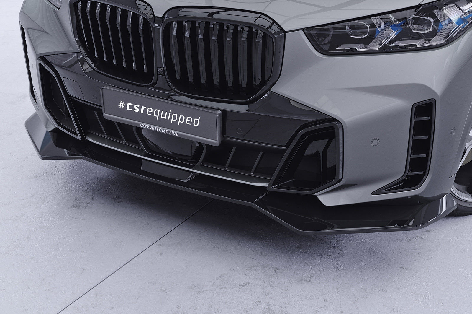 Eleron față Buză spoiler cupă cu ABE pentru BMW X5 G05 CSL951