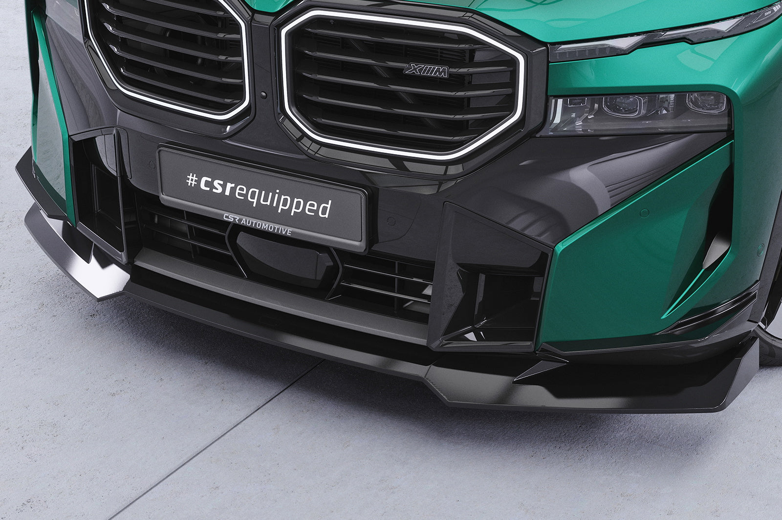 Eleron față Buză spoiler cupă cu ABE pentru BMW XM G09 CSL952