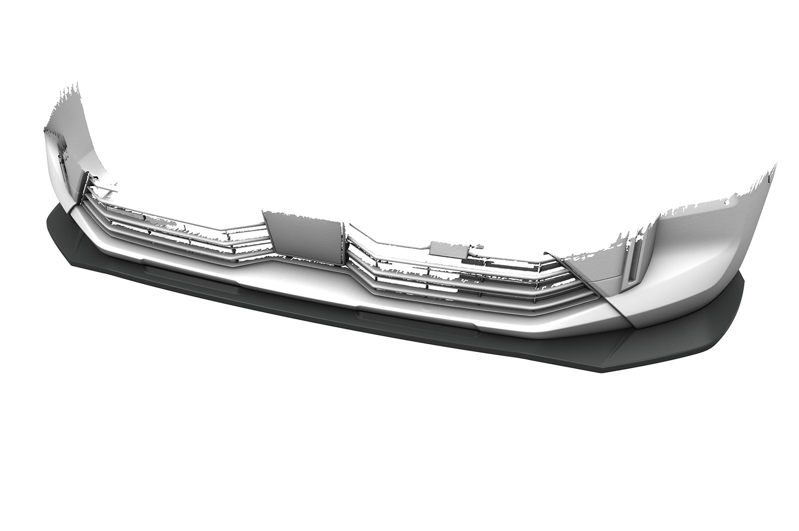 Eleron față Buză spoiler cupe cu ABE pentru Citroen Berlingo 3 (K9) CSL957