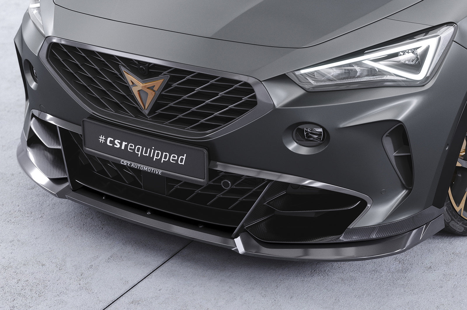 Eleron față Buză spoiler Cup cu ABE pentru Cupra Formentor VZ5 CSL738