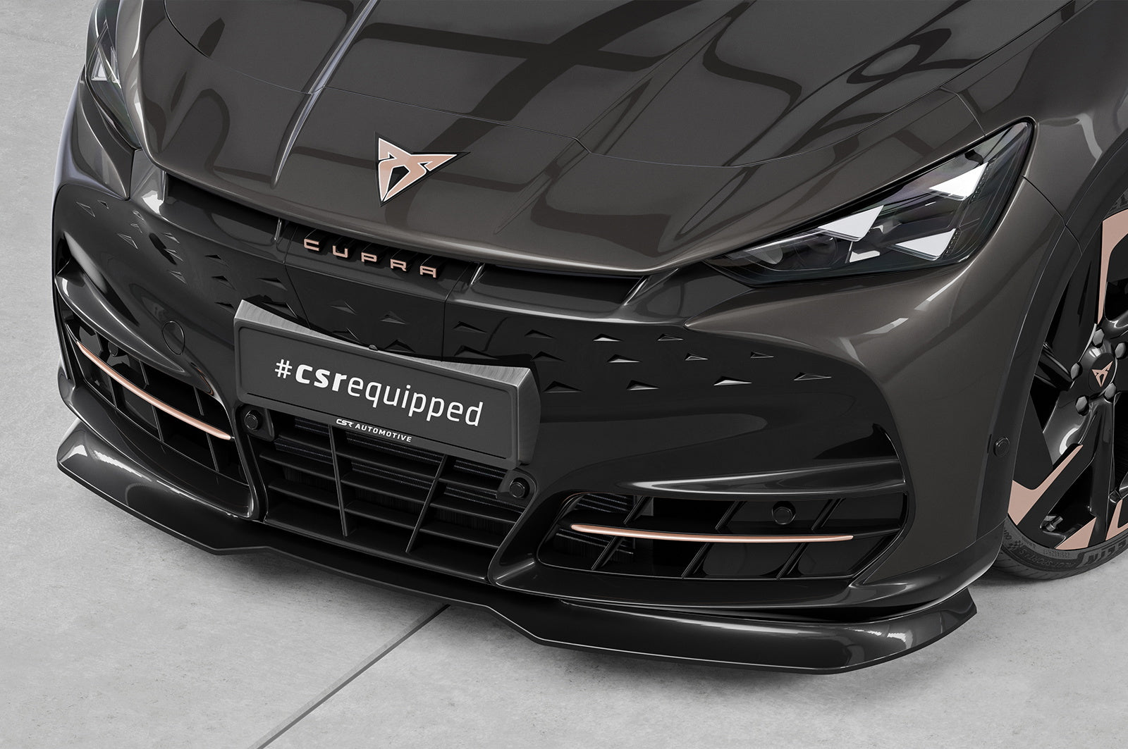 Eleron față Buză spoiler Cup cu ABE pentru Cupra Tavascan CSL985