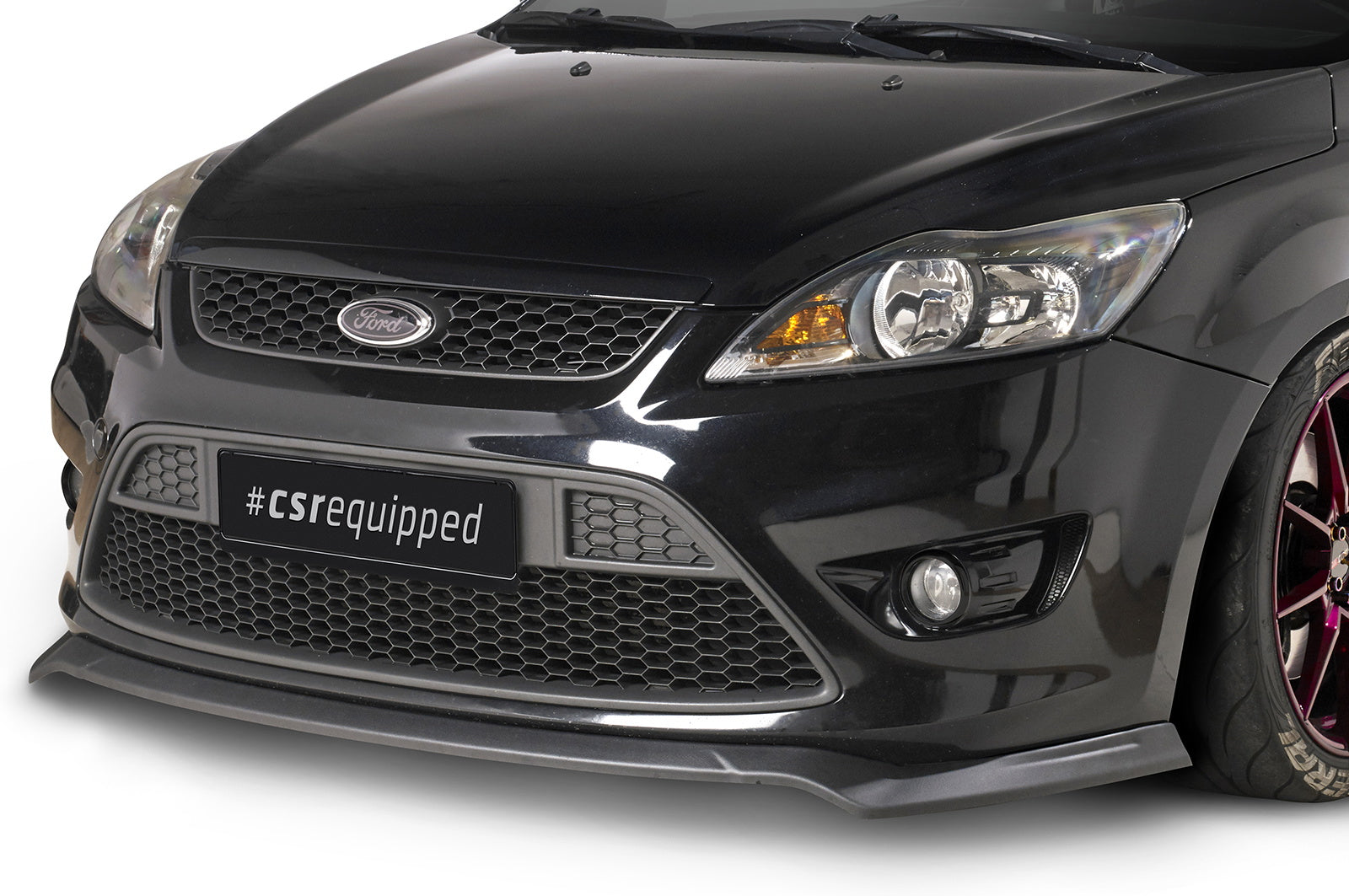 Eleron față Buză spoiler cupă cu ABE pentru Ford Focus MK2 ST CSL509