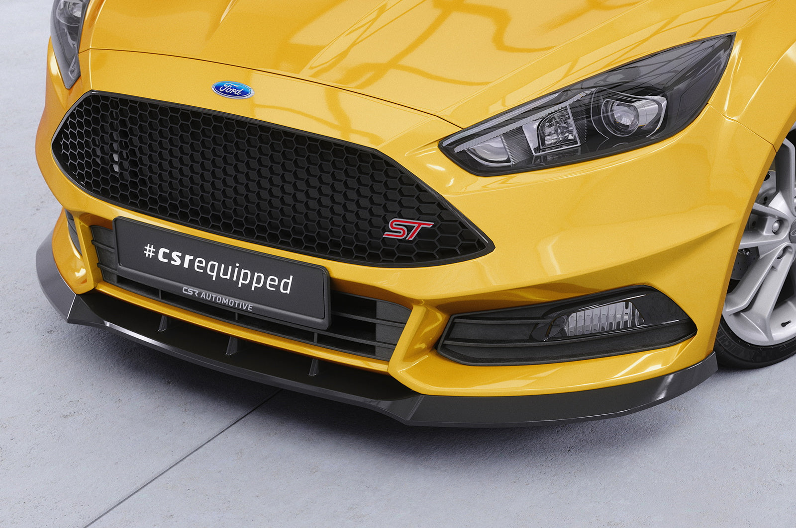 Eleron față Buză spoiler cupe cu ABE pentru Ford Focus MK3 ST Turnier CSL476