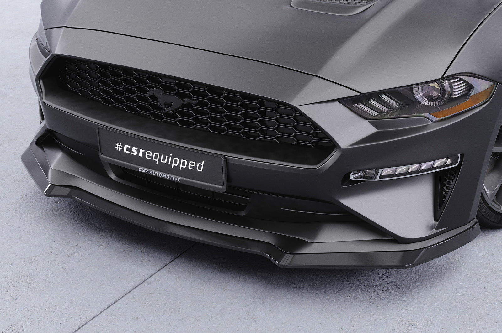 Eleron față Buză spoiler cupă cu ABE pentru Ford Mustang VI CSL452