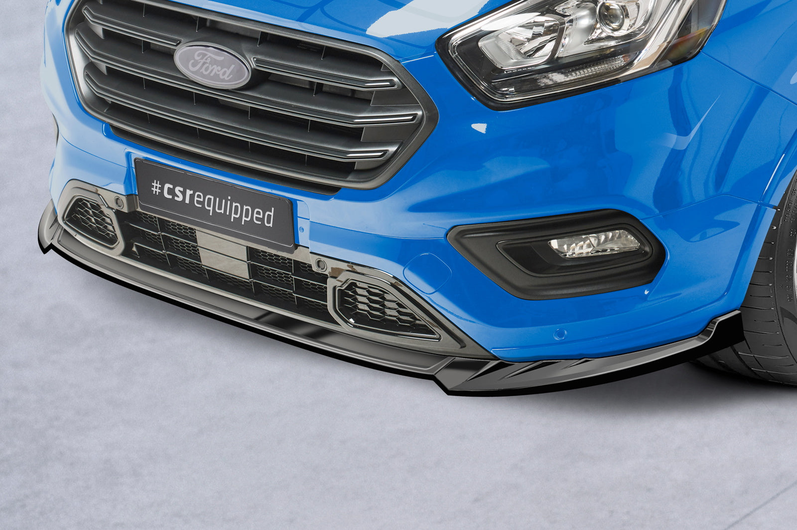 Eleron față Buză spoiler cupă cu ABE pentru Ford Tourneo Custom CSL718