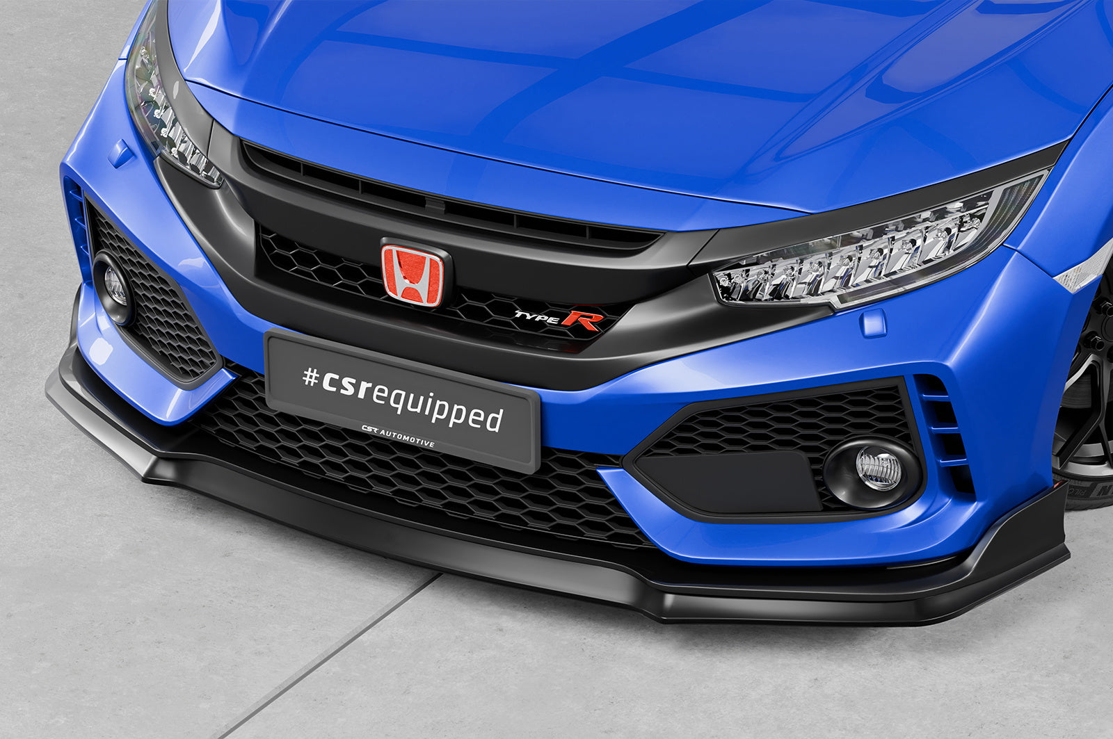 Eleron față Buză spoiler cupă cu ABE pentru Honda Civic FK8 Type R CSL440