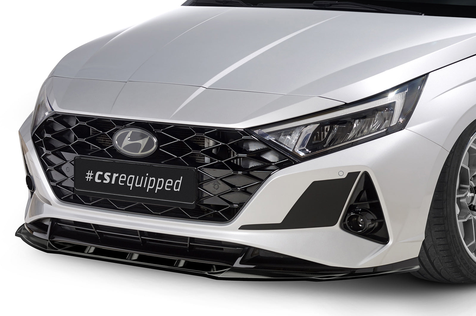 Eleron față Buză spoiler cupe cu ABE pentru Hyundai i20 (BC3) CSL615